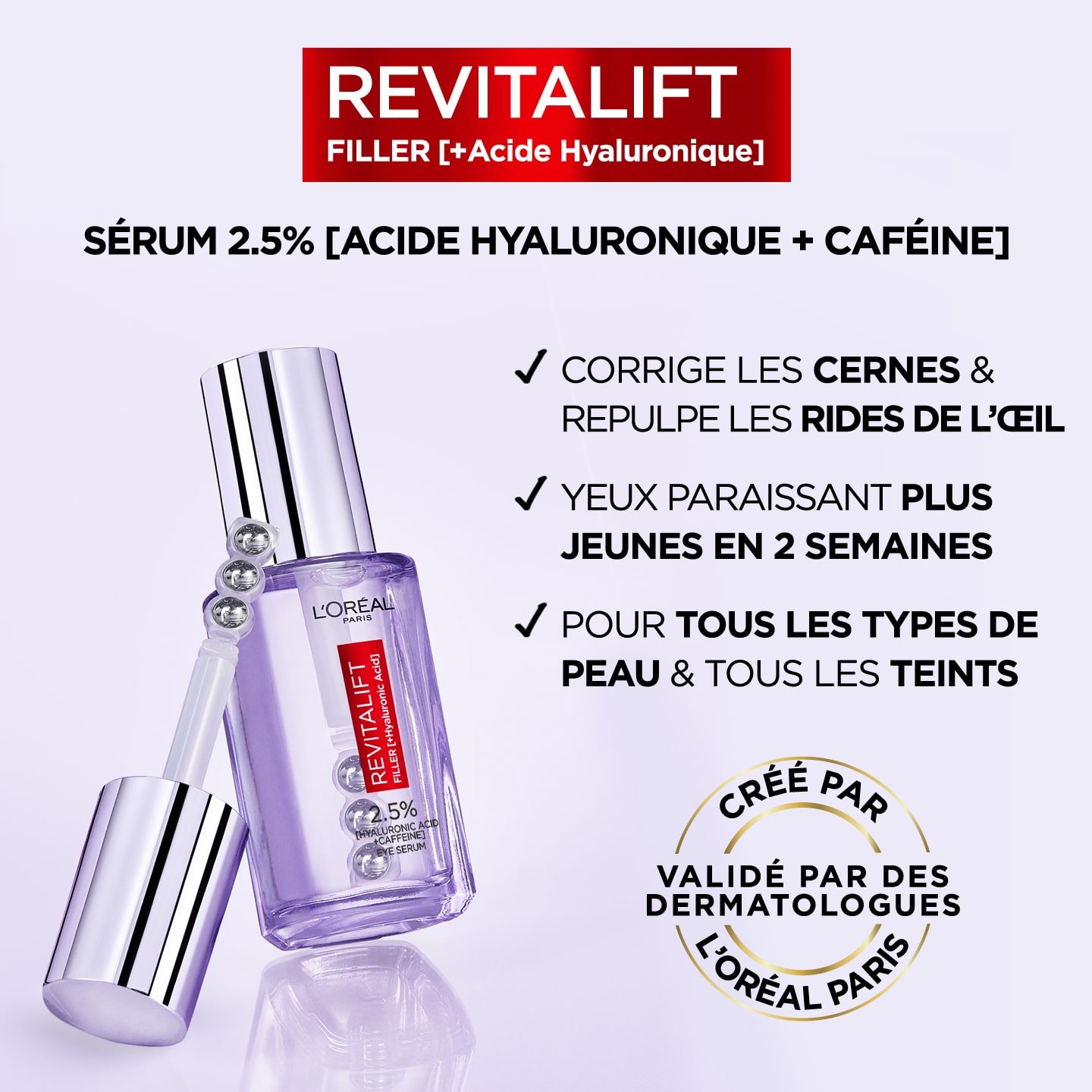 Revitalift Filler Sérum Yeux L Oréal Paris