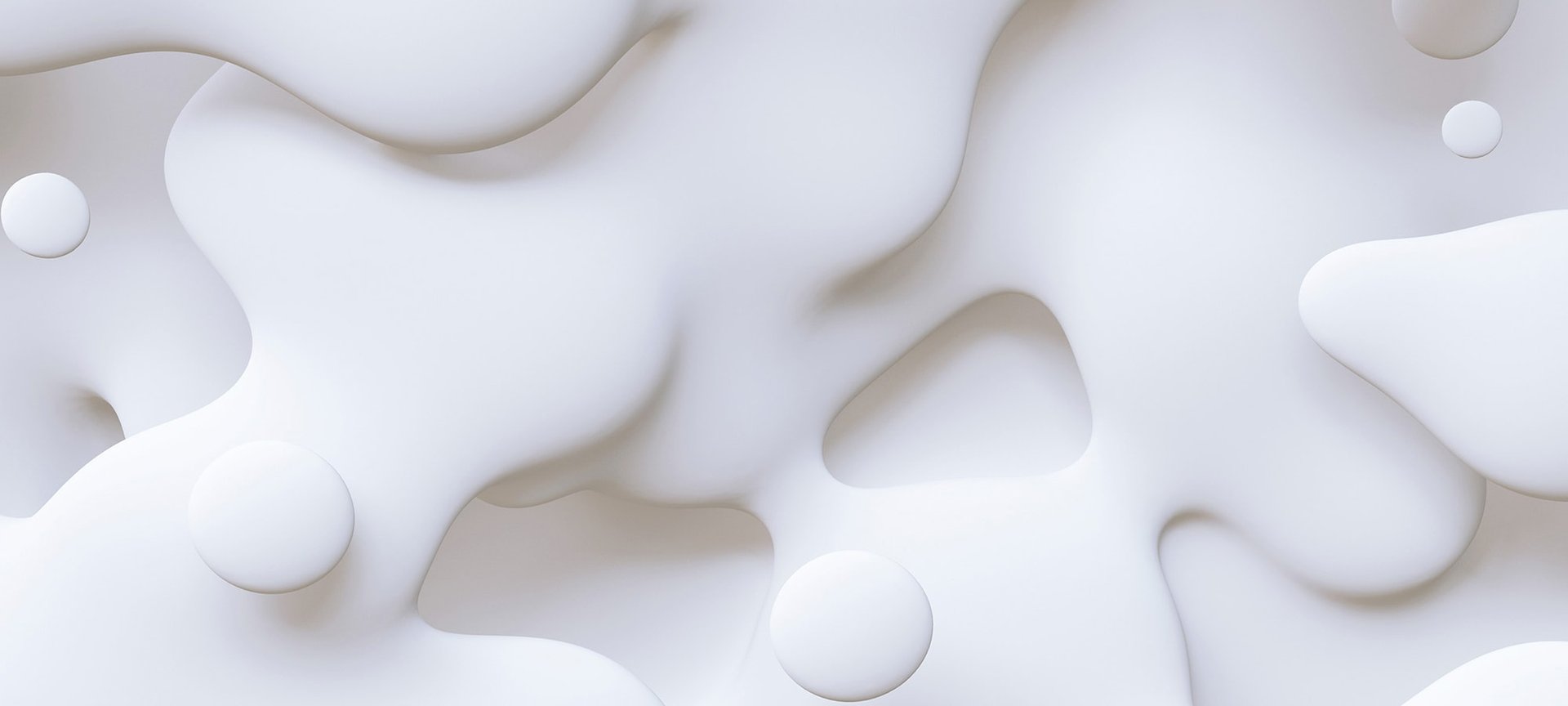 Gemalte Nahaufnahme von Glycerin Klecksen