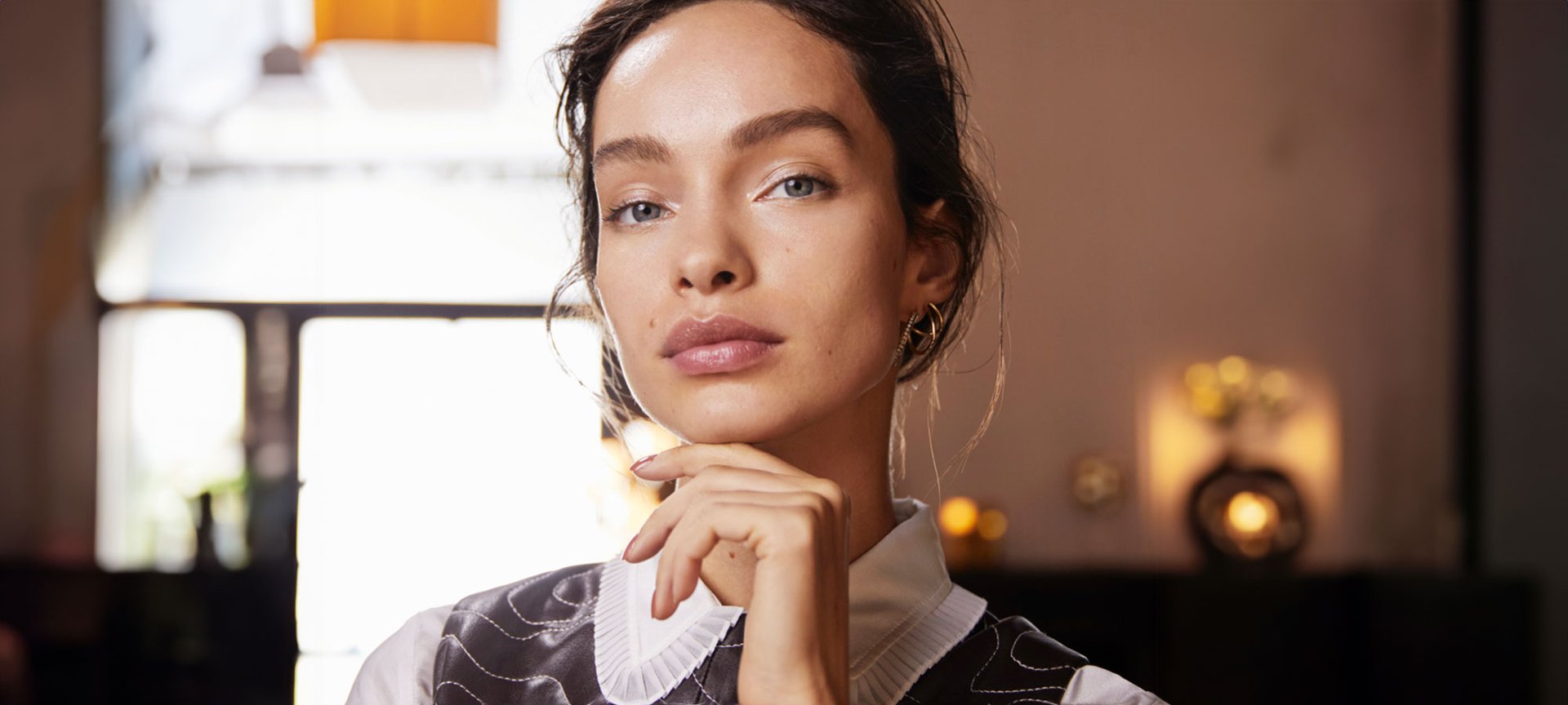 Luma Grothe mit Highlighter Make-up