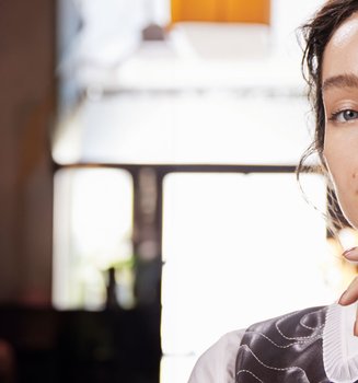 Luma Grothe mit Highlighter Make-up