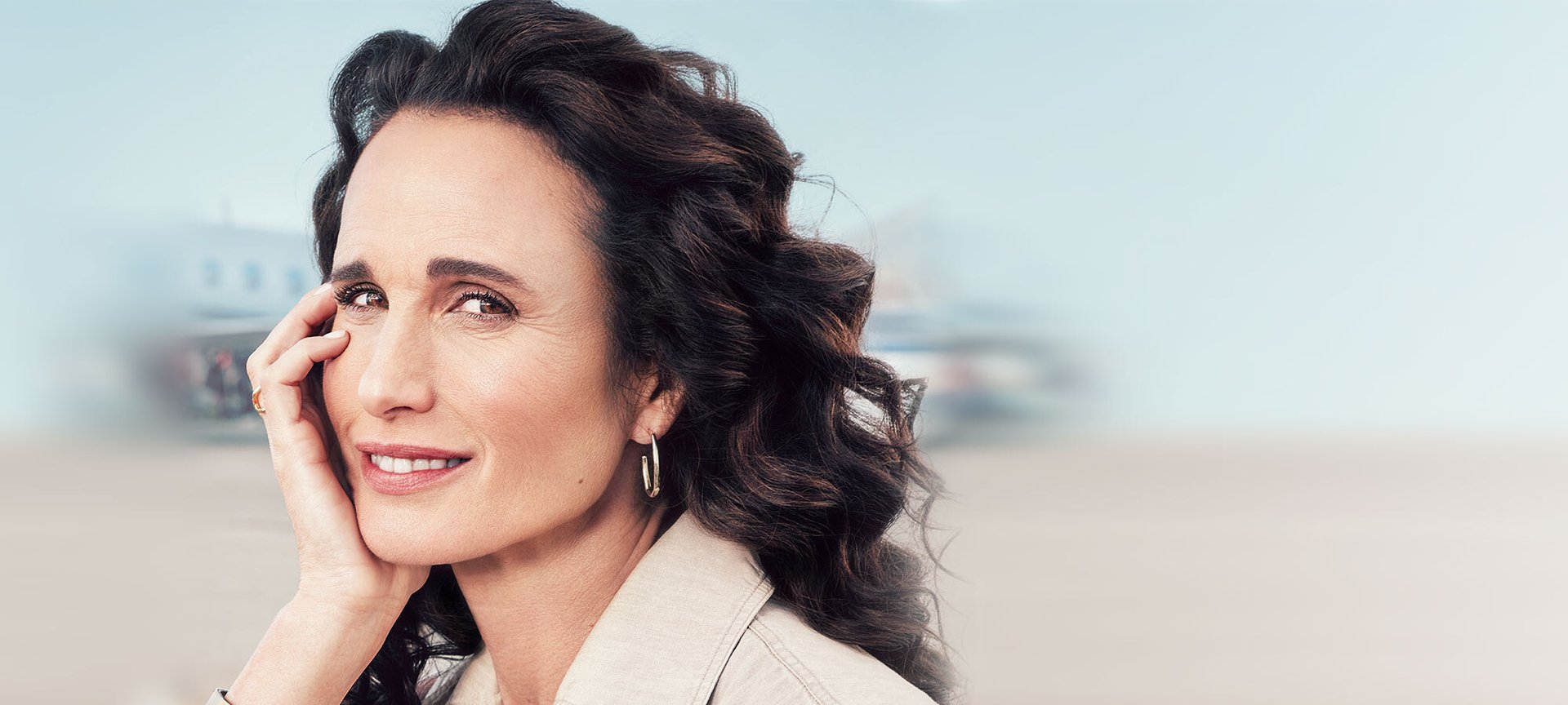 Pro Kollagen Experte Hero mit Andie MacDowell