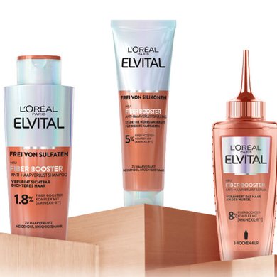 Elvital Fiber Boost Produktreihe