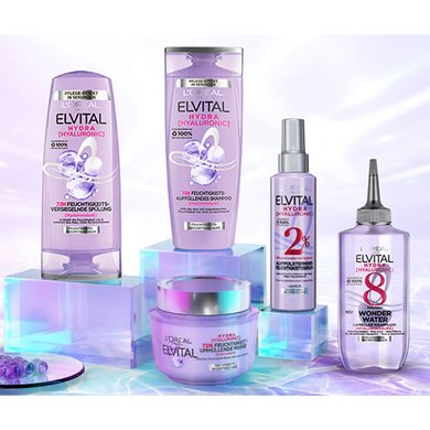Elvital Hydra Produktreihe