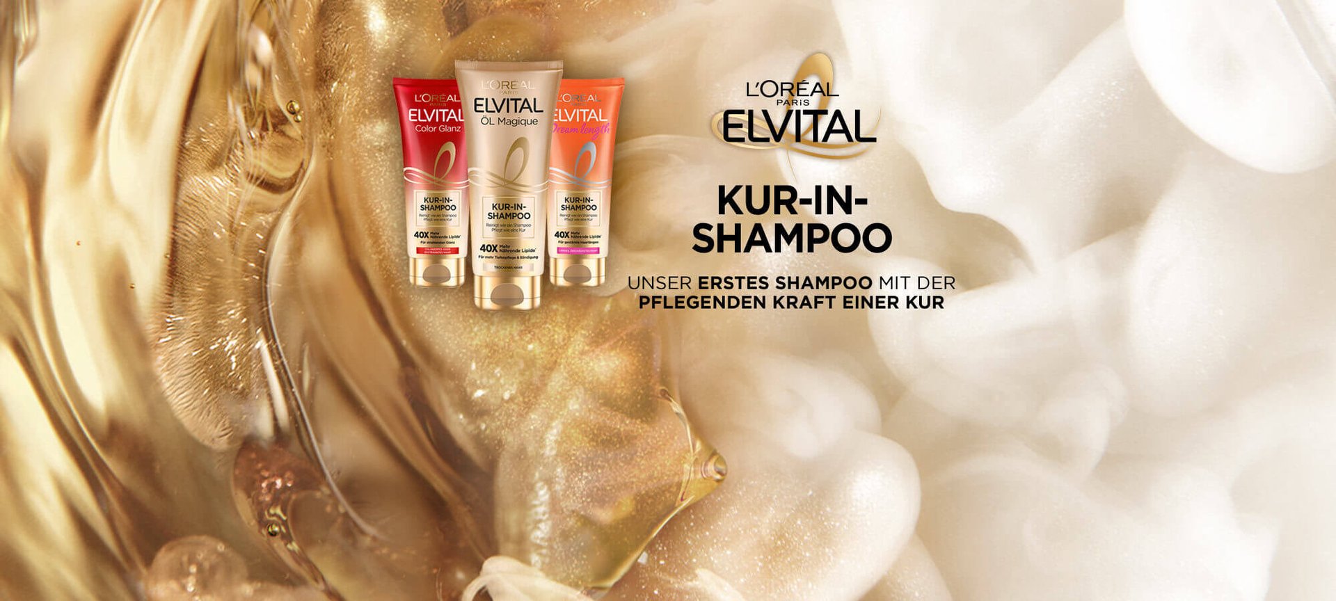 Elvital Kur In Shampoo Produktlinie