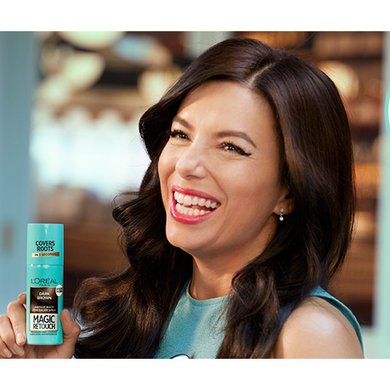 Eva Longoria wirbt für Magic Retouch Produkte