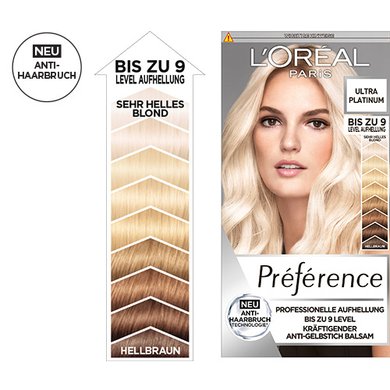 Préférence 9L Ultra Platinum Helles Platinblond