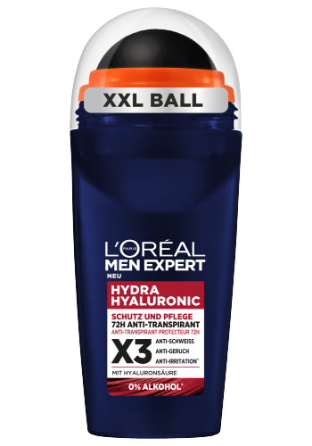 Hydra Hyaluronic Anti Transpirant Roll On Packshot