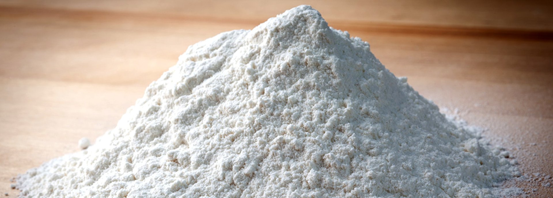 Häufchen Kalzium-Pulver