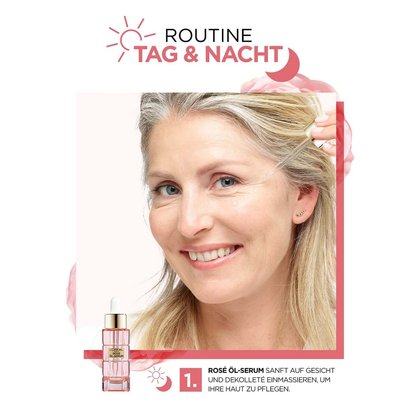 Golden Age Rosé Öl-Serum Anwendungshinweis
