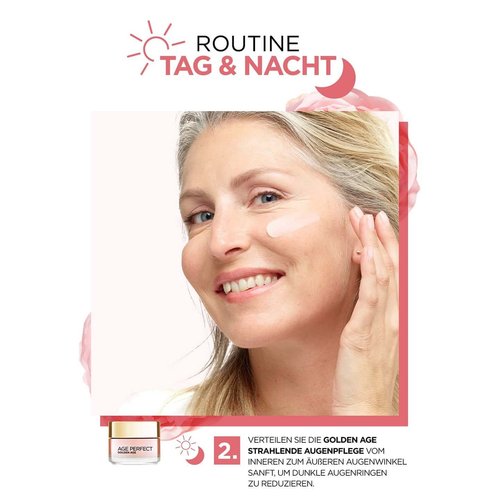 Golden Age Rose Augencreme Anwendungshinweis