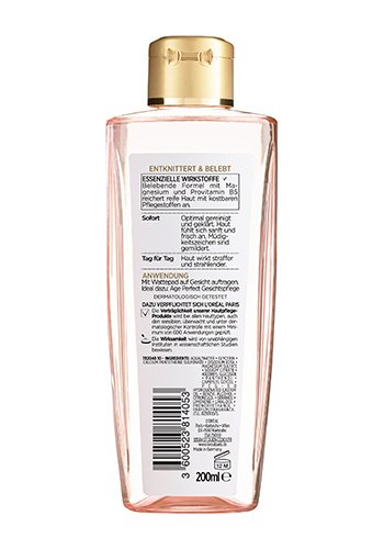 Age Perfect Classic Erfrischendes Gesichtswasser Verpackung von hinten