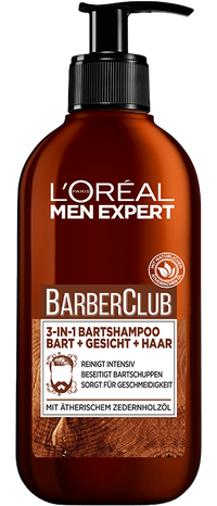 Barber Club Bart & Gesichtshampoo Produktbild