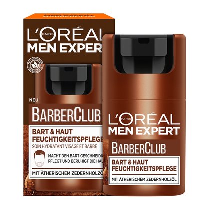 Barber Club: Bart & Haut Feuchtigkeitspflege - Produkt & Verpackung