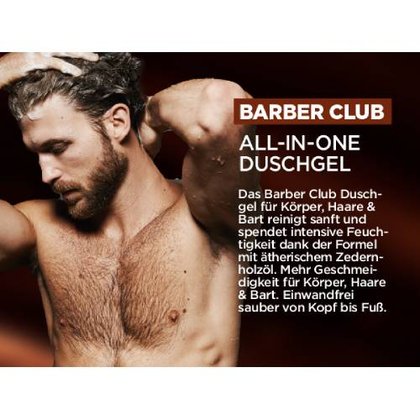 Barber Club Duschgel 1000ml Image 5