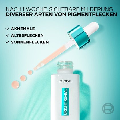 Bright Reveal Gesichtspflege Serum - positive Ergebnisse bereits nach einer Woche