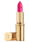 aufgedrehter Color Riche Satin Lippenstift in der Farbe Oui geoeffneter Deckel liegt daneben