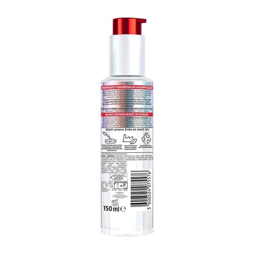 Loreal Elvital Bond Repair Serum Verpackung hinten
