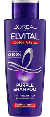 Pflege Fuer Coloriertes Haar Elvital Color Glanz Purple Shampoo Packshot