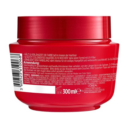 Elvital Intensiv Maske Mit Farbschutz Elixier Detail