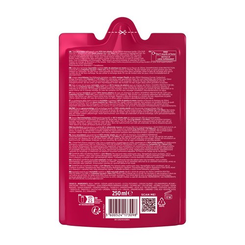 Color Glanz Shampoo Nachfüllpack - Produkt Rückansicht