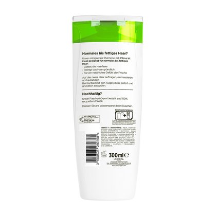 Elvital Energie Pflege für normales Haar Shampoo - Produkt Rückansicht