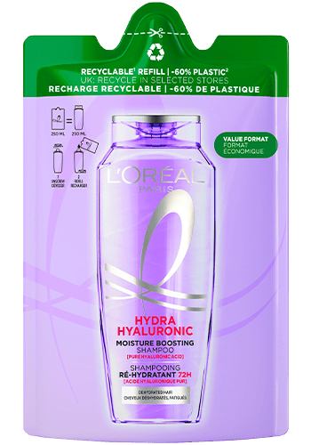 Hydra Hyaluronic 72H Feuchtigkeits-Auffüllendes Shampoo Nachfüllpack - Produktabbildung