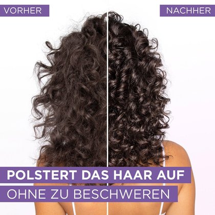 Vorher-Nachher-Vergleich bei Anwendung von Elvital Hydra Hyaluronic