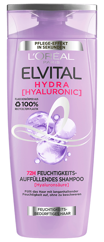 Elvital Hydra [Hyaluronic] Feuchtigkeits-Versiegelnde Shampoo - Produktabbildung