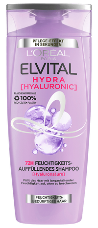 Elvital Hydra [Hyaluronic] Feuchtigkeits-Versiegelnde Shampoo - Produktabbildung
