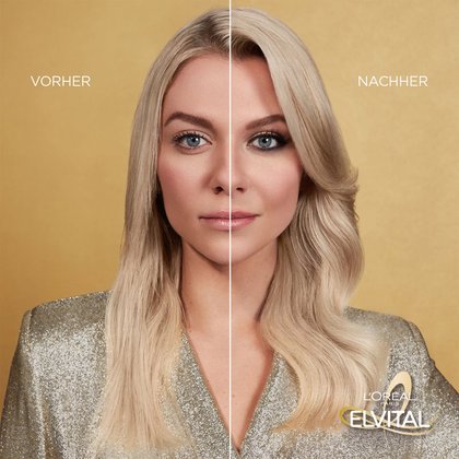 junge Frau mit langen blonden Haaren