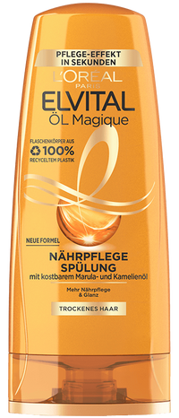 Elvital Öl Magique Nährpflege Spülung für trockenes stumpfes Haar - Produktabbildung
