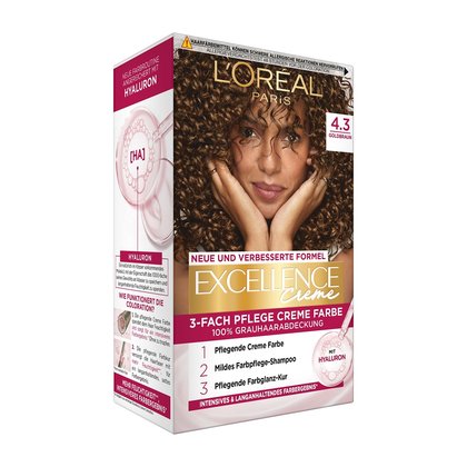 Excellence Creme Goldbraun Produktverpackung vorne