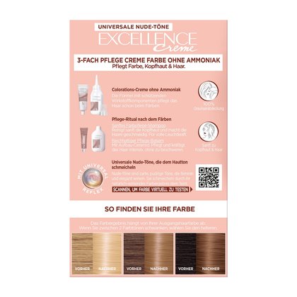 Excellence Universal Nudes Sehr Helles Blond 3-Fach Pflege