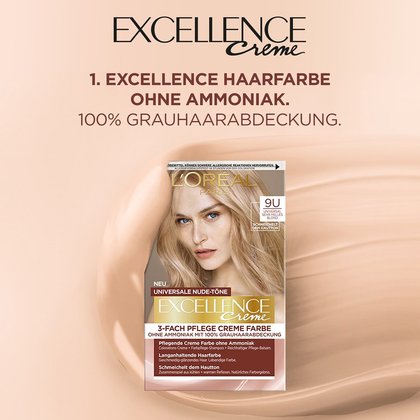 Excellence Universal Nudes Sehr Helles Blond Produktverpackung