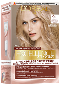 Excellence Universal Nudes 9U Sehr Helles Blond Produktbild