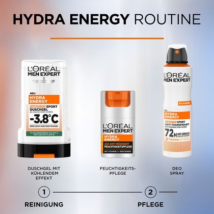 Hydra Energy Extreme Sport Routine