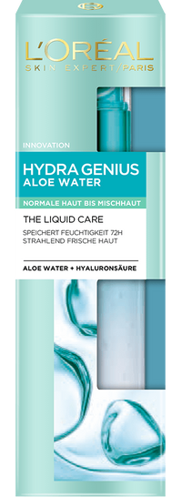 Pflege Fuer Jedes Alter Hydra Genius Aloe Water Normale Bis Mischhaut Packshot