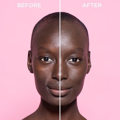 Vorher Nachher Effekt der Infaillible 32H Foundation