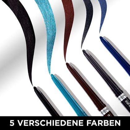 Infaillible Automatic Grip Eyeliner 5 Verschiedene Farben