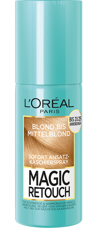 Blondehaare Magic Retouch Ansatz Kaschierspray Blond Bis Mittelblond Packshot 75ml