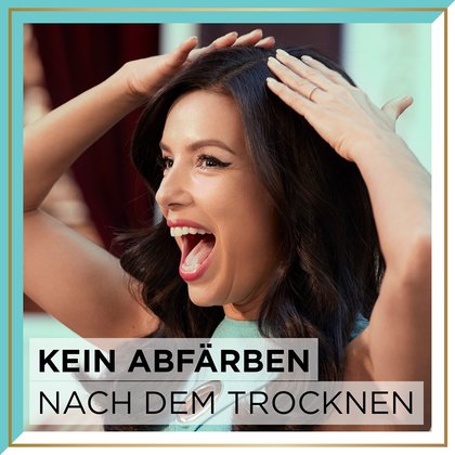 Eva Longoria ist erfreut nach Anwendung von Magic Retouch Ansatz-Kaschierspray