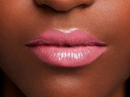 Lipstick 112 only paris color riche product detail application dark skin
