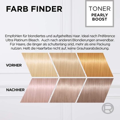 Preference Le Blonding Toner Platinum Ice Farb-Finder-Palette