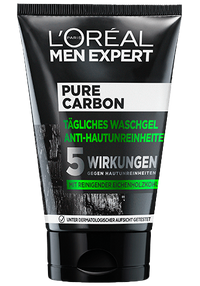 Pure Carbon Waschgel 5 Wirkungen Pack