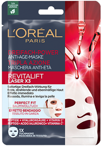 Laser X3 Dreifach-Power Anti-Age-Maske Verpackung Vorne