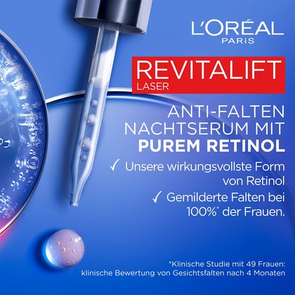 Revitalift Laser X3 Anti Falten Nacht Serum Mit Purem Retinol Detail B7 1440x1440