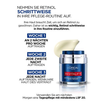 Laser X3 Gepresste Anti Falten Pflege Nacht Pflegeroutine