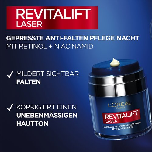 Laser X3 Gepresste Anti Falten Pflege Nacht Vorteile