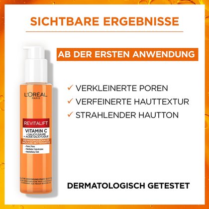 Revitalift Clinical Vitamin C Reinigungsschaum - Produkt Anwendungsanleitung