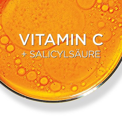 Detailansicht Flüssigkeit mit Vitamin C & Salicylsäure